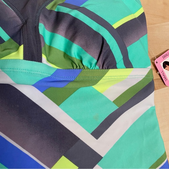 Free Country Striped Tankini NWT - Picture 10 of 10